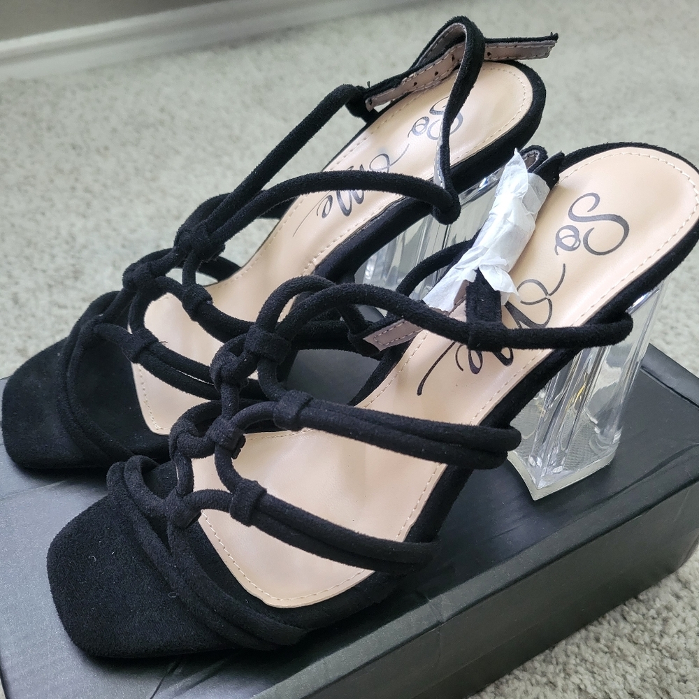 Womens Clear Heels SoMe
